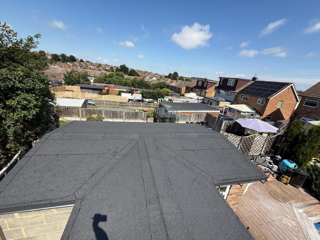 New Roof Installations 5 Flat roof installation